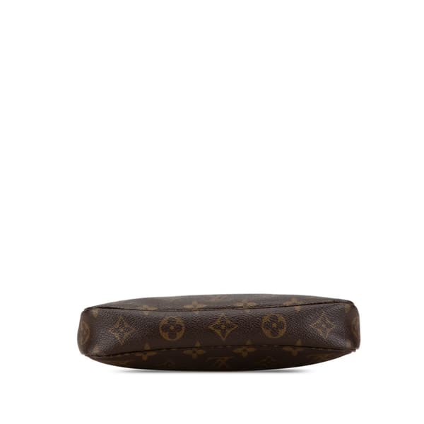 Pre-owned Louis Vuitton Monogram Pochette Accessoires Brown