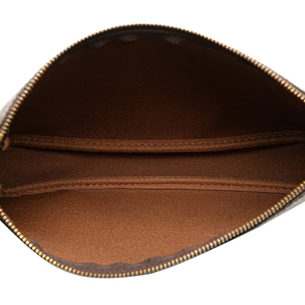 Pre-owned Louis Vuitton Monogram Pochette Accessoires Brown
