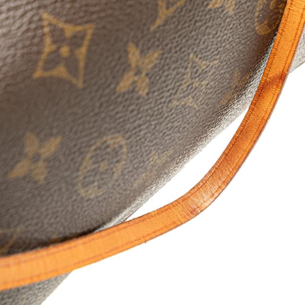 Pre-owned Louis Vuitton Monogram Pochette Accessoires Brown
