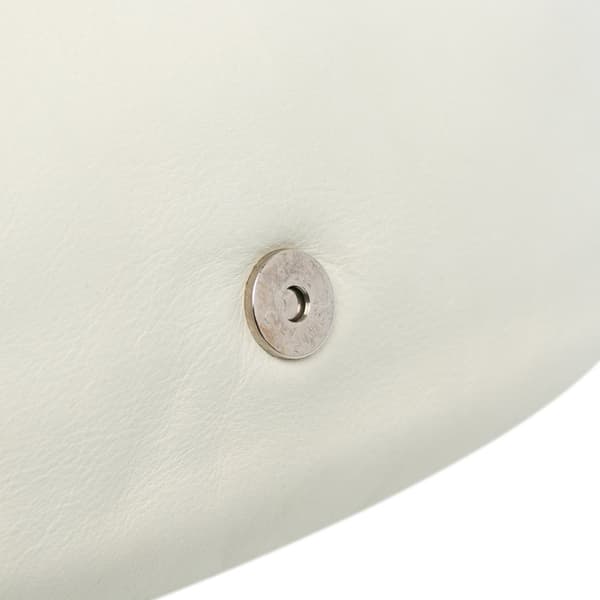 Pre-owned Chanel Quilted Lambskin Pillow Soft Enamel CC Flap White