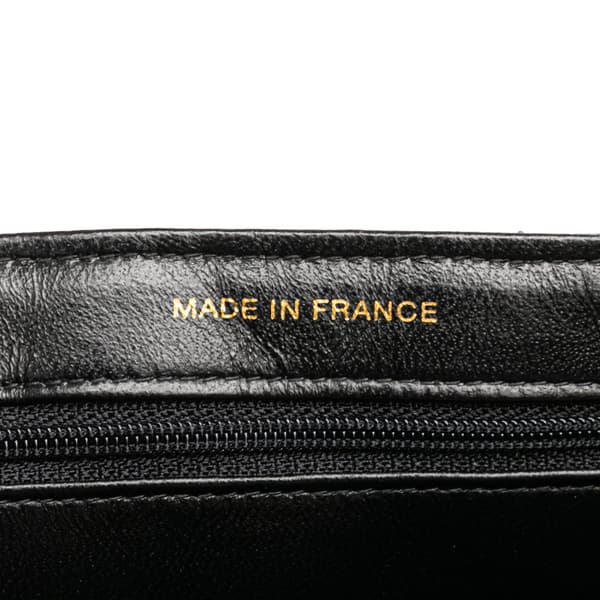 Pre-owned Chanel Jumbo Lambskin Double Sided Flap Black