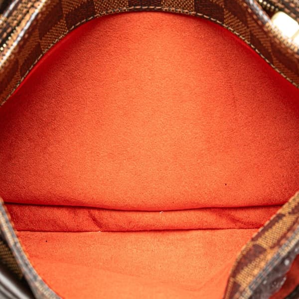 Pre-owned Louis Vuitton Damier Ebene Aubagne Brown