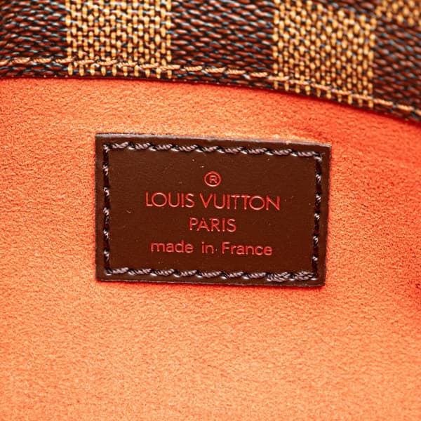Pre-owned Louis Vuitton Damier Ebene Aubagne Brown