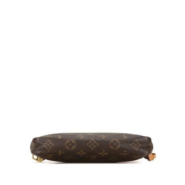 Pre-owned Louis Vuitton Monogram Pochette Accessoires Brown