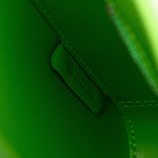 Pre-owned Burberry TB Leather Shoulder Bag Green