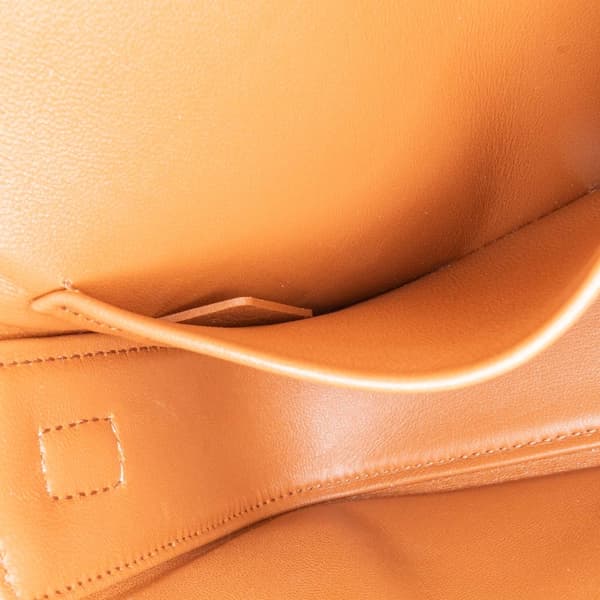 Pre-owned Celine Triomphe Coated Canvas Claude Shoulder Bag Brown