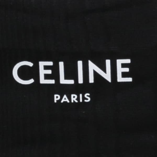 Pre-owned Celine Monochrome Shoulder Bag Black