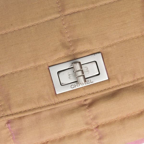Pre-owned Chanel Reissue 2.55 Iridescent Chocolate Bar Shoulder Bag Brown