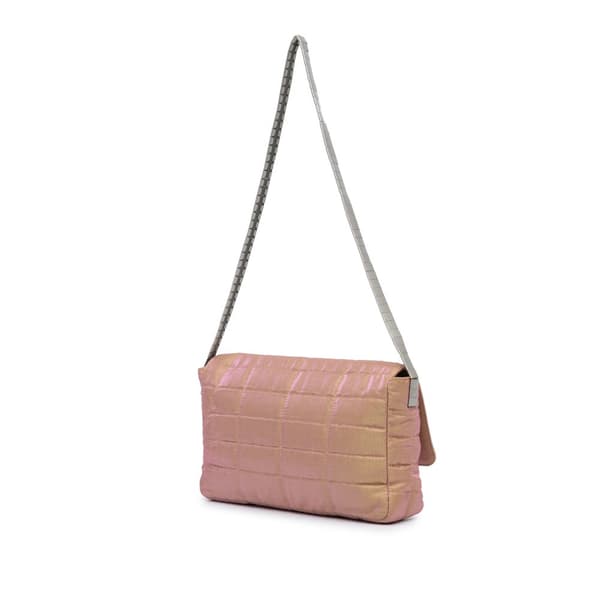 Pre-owned Chanel Reissue 2.55 Iridescent Chocolate Bar Shoulder Bag Brown