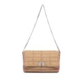 Miniatyrbild 1 av 8: Pre-owned Chanel Reissue 2.55 Iridescent Chocolate Bar Shoulder Bag Brown