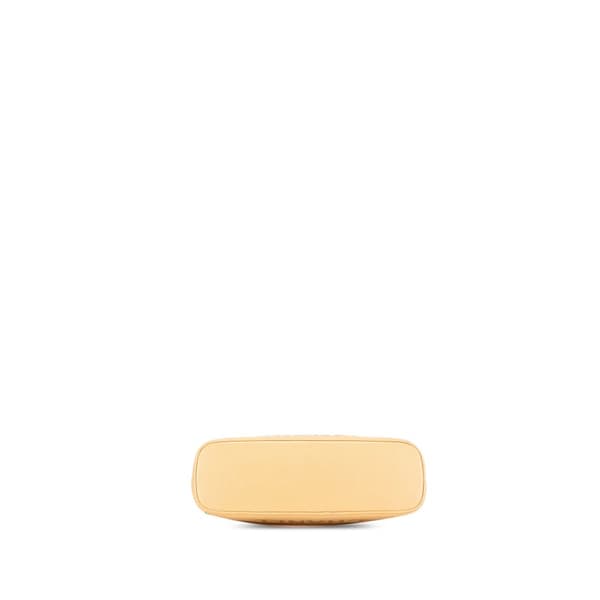 Pre-owned Chanel Caviar Shoulder Bag Yellow