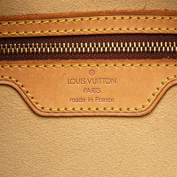 Pre-owned Louis Vuitton Monogram Cite GM Brown