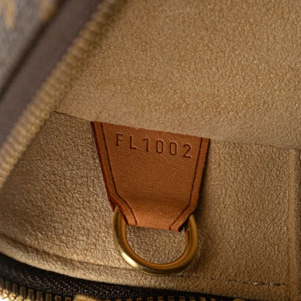 Pre-owned Louis Vuitton Monogram Cite GM Brown