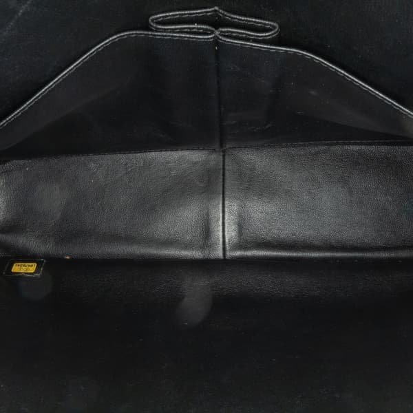 Pre-owned Chanel Jumbo Classic Patent Double Flap Black