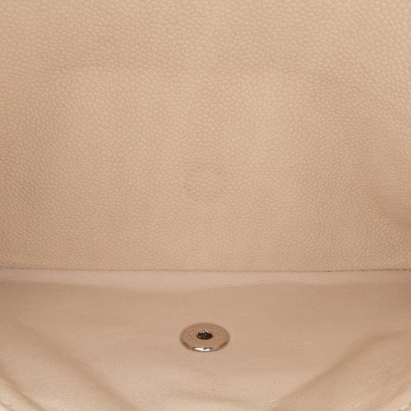 Pre-owned Chanel Jumbo Classic Caviar Double Flap Brown