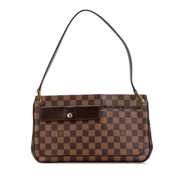 Pre-owned Louis Vuitton Damier Ebene Aubagne Brown
