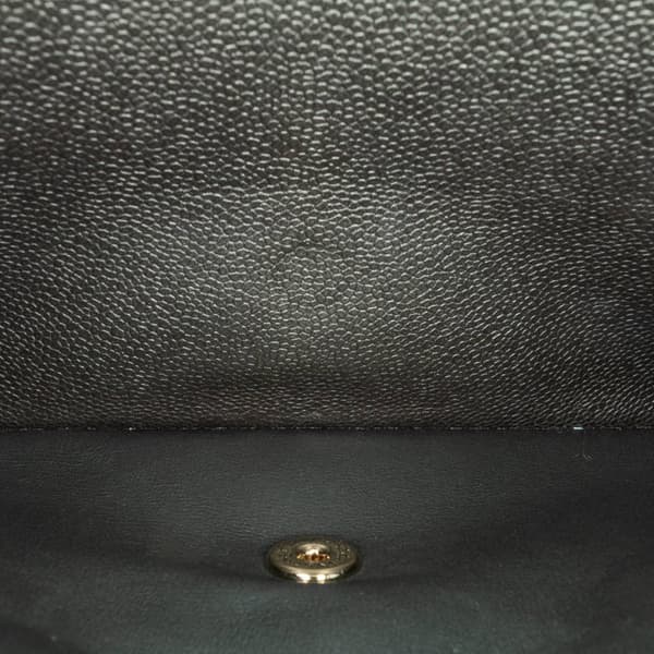 Pre-owned Chanel Jumbo Classic Caviar Double Flap Gray