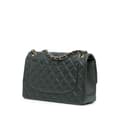 Miniatyrbilde 2 av 10: Pre-owned Chanel Jumbo Classic Caviar Double Flap Gray