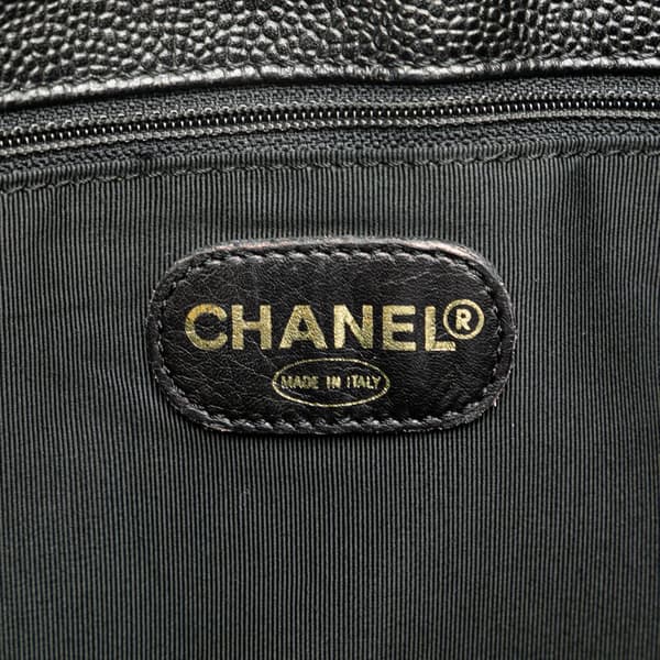 Pre-owned Chanel Caviar CC Shoulder Bag Black
