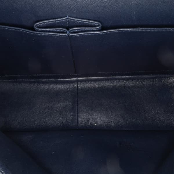 Pre-owned Chanel Jumbo Classic Caviar Double Flap Black