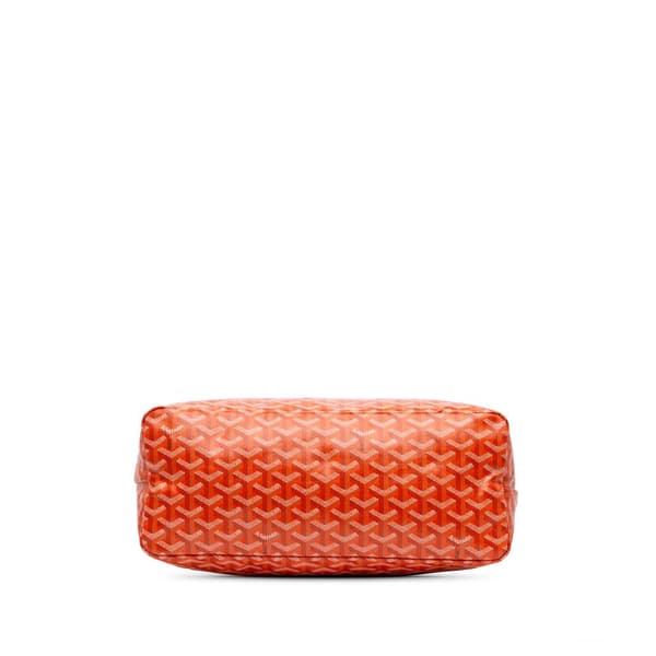 Pre-owned Goyard Goyardine Boheme Hobo Orange