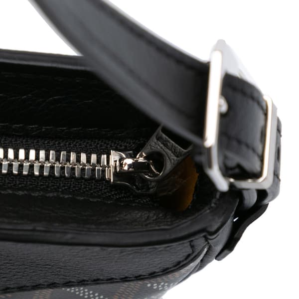 Pre-owned Goyard Goyardine Hirondelle Black