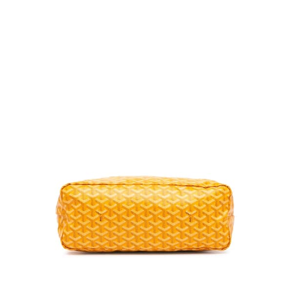 Pre-owned Goyard Goyardine Boheme Hobo Yellow