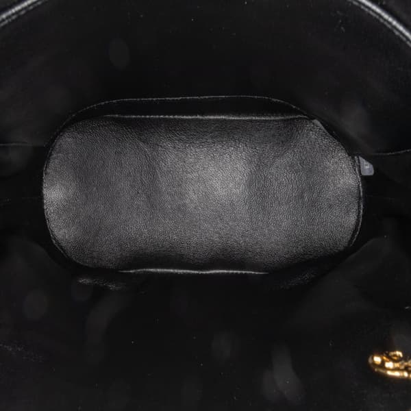 Pre-owned Chanel Quilted Lambskin Shoulder Bag Black