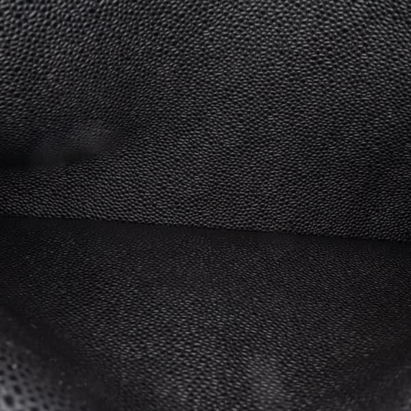 Pre-owned Chanel Jumbo Classic Caviar Double Flap Black