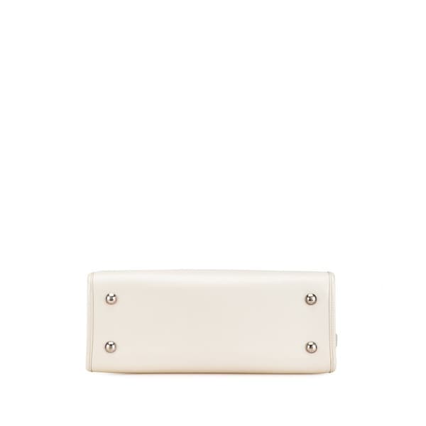 Pre-owned Louis Vuitton Epi Madeleine GM White