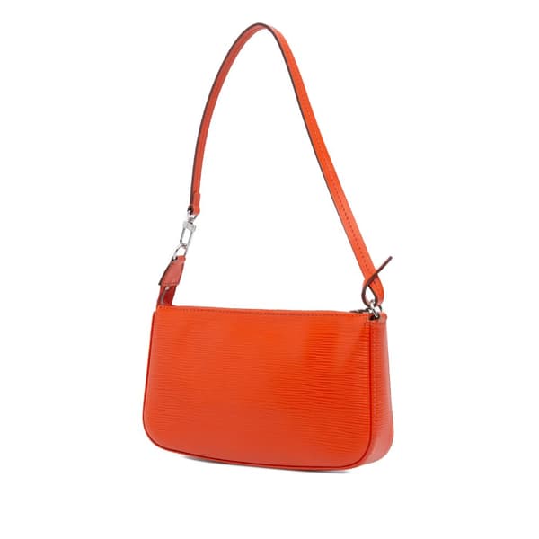 Pre-owned Louis Vuitton Epi Pochette Accessoires Orange