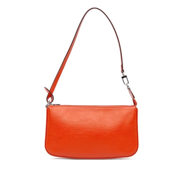 Pre-owned Louis Vuitton Epi Pochette Accessoires Orange