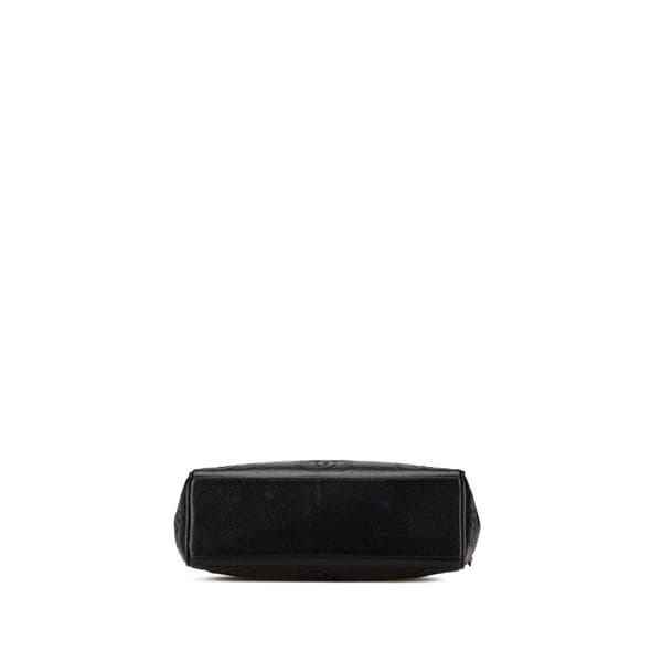 Pre-owned Chanel Triple CC Caviar Shoulder Bag Black