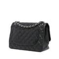 Pikkukuva 2 / 9: Pre-owned Chanel Jumbo Classic Caviar Double Flap Black