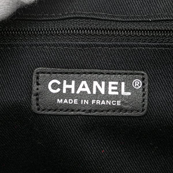 Pre-owned Chanel Tweed Easy Fantasy Flap Gray