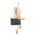 Miniatyrbilde 7 av 7: Pre-owned Celine C Macadam Suede Shoulder Bag Blue