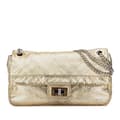 Pikkukuva 1 / 7: Pre-owned Chanel Medium Perforated Calfskin Reissue Drill Flap Gold