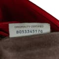 Pikkukuva 7 / 8: Pre-owned Bottega Veneta Small Nappa Intrecciato Olimpia Shoulder Bag Red