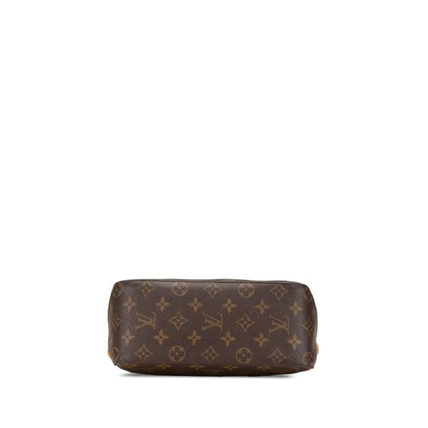 Pre-owned Louis Vuitton Monogram Looping MM Brown