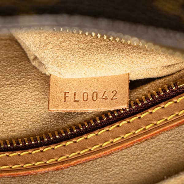 Pre-owned Louis Vuitton Monogram Looping MM Brown
