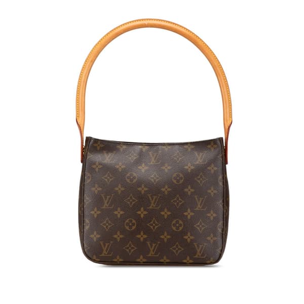 Pre-owned Louis Vuitton Monogram Looping MM Brown