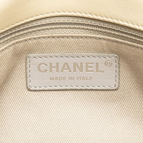 Pre-owned Chanel Mini Rectangular Tweed Single Flap Blue