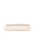 Miniatyrbild 3 av 10: Pre-owned Chanel CC Jersey Pyramid Stud Flap White