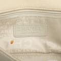 Miniatyrbild 5 av 10: Pre-owned Chanel CC Jersey Pyramid Stud Flap White