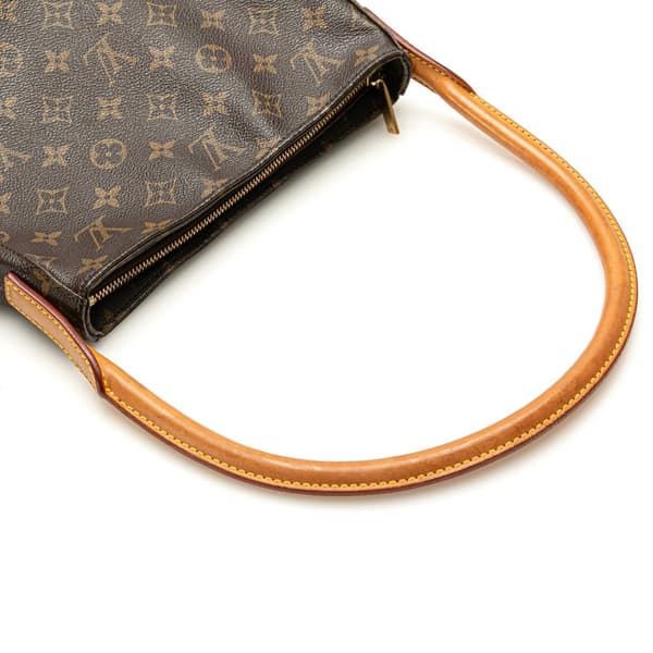 Pre-owned Louis Vuitton Monogram Looping MM Brown
