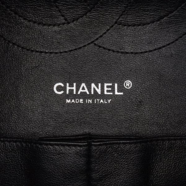 Pre-owned Chanel Jumbo Classic Patent Double Flap Black