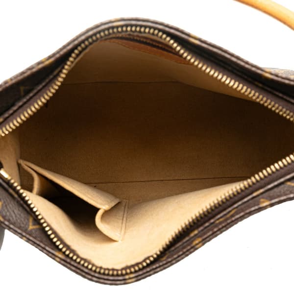 Pre-owned Louis Vuitton Monogram Looping MM Brown
