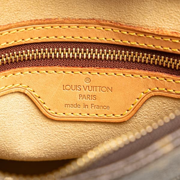 Pre-owned Louis Vuitton Monogram Looping MM Brown