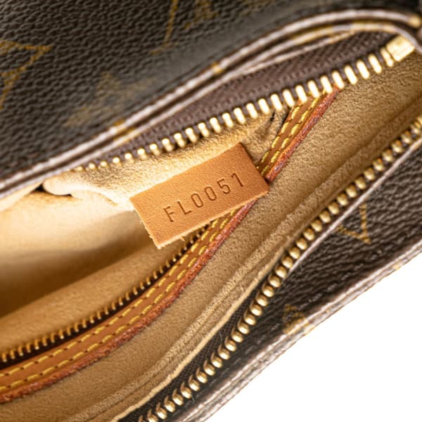Pre-owned Louis Vuitton Monogram Looping MM Brown