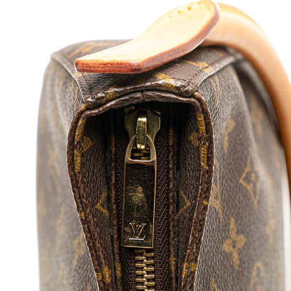 Pre-owned Louis Vuitton Monogram Looping MM Brown